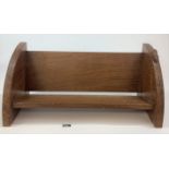 Mouseman book trough 18” long x 8” deep