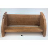 Mouseman book trough 18” long x 8” deep