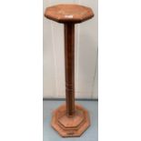 Mouseman octagonal top stand 9” diameter x 36”h