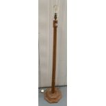 Mouseman standard lamp 12” base x 57”h (top of fitting)