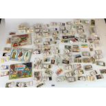 Box of cigarette cards