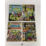 4 x Mighty World of Marvel comics (Marvel UK), nos. 197, 198, 199 & 200. First appearance of