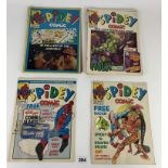 16 x Spidey Comic (Marvel UK), full run of nos. 651 – 666. Issues nos. 652, 653 and 654 contain free