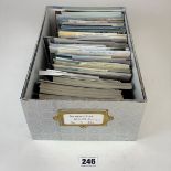 Box of photographs of fortifications