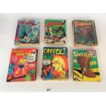 39 x UK Alan Class Comics (1970’s – 80’s), each priced at 25p. Titles are 8 x Secrets of the