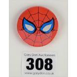 Spider-Man badge – Marvel UK comics free gift.