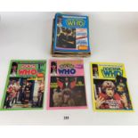 41 x Dr. Who Monthly (Marvel UK comics), full run nos. 44 – 84. Fine condition, newsagent’s marks to