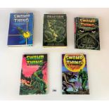 13 x Swamp Thing Titles all in card covers, comprising full set of 11 titles in complete Alan