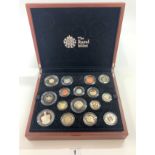 Boxed The Royal Mint 2013 UK Premium Proof 16 Coin Set