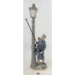 Lladro figure – lamplighter. Good condition