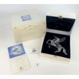 Swarovski boxed Annual Edition 1998 ‘Fabulous Creatures’ – The Pegasus, with certificate. Good