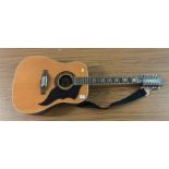 Eko Ranger X11 12-string acoustic guitar with strap