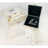 Swarovski boxed Annual Edition 1996 ‘Fabulous Creatures’ – The Unicorn, with certificate. Good