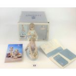 Lladro boxed dancers ‘First Ballet’ no. 010.05714, with certificate. Good condition
