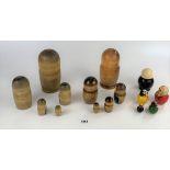 Quantity of assorted Russian stacking dolls