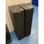 Pair of B + W speakers DM604, 200w