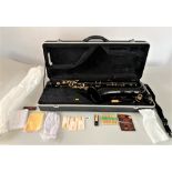 Sterling Series 3 tenor black lacquer saxophone in case