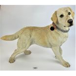 Border Fine Arts ‘Barney, Golden Labrador’, no. 03228. 20” long x 17”high