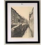 Signed Stuart Walton print, image 12” x 17”, frame 18” x 22”