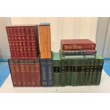 Box of mixed Folio Society books and sets