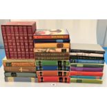 Box of mixed Folio Society books and sets