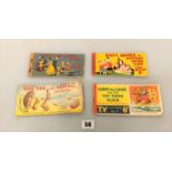 4 TV Mini-books ‘Larry the Lamb’, 2 x ‘Mary Mouse’ and ‘Rag, Tag and Bobtail’