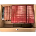 Set of 12 volumes of ‘The History of the English Speaking People’ by Purnell, 3 volumes of ‘The