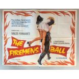 Quad Film Poster ‘The Firemen’s Ball’ 40” x 30”