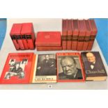 Mixed Churchill books and sets including ‘The Second World War’ and 2 x Odhams ‘Churchill