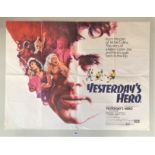 Quad Film Poster ‘Yesterday’s Hero’ 40” x 30”