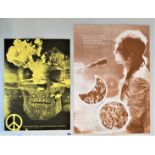 2 posters – ‘Stop Nuclear Suicide Campaign For Nuclear Disarmament’ 14” x 19.5” and Elton John ‘