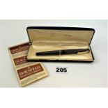 Cased Sheaffer fountain pen