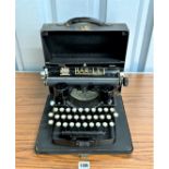 Bar-Let typewriter in hard case