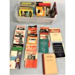 Box of assorted books on photography and cameras inc. Leica