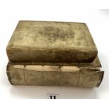 Breviarium Romanum 1619 with vellum cover,