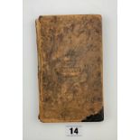 Leather bound book – ‘An Account of the History of the Great Plague and Great Fire, London 1665’,