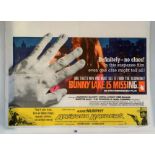 Quad Film Poster ‘Bunny Lake Is Missing/Arizona Raiders’ 40” x 30”