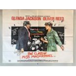 Quad Film Poster ‘The Class of Miss MacMichael’ 40” x 30”