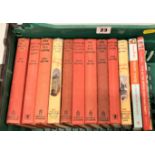 10 Famous Five books by Enid Blyton. Only 2 hardbacks with dust covers. ‘Five Are Together Again’ is