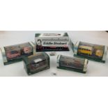 5 boxed vehicles – 3 Cararama, 1 Eddie Stobart Fridge Trailer and 1 Corgi Eddie Stobart Rally Mini