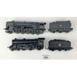 2 loose Hornby engines & tenders – ‘Springbok 61000’ and ‘92240’