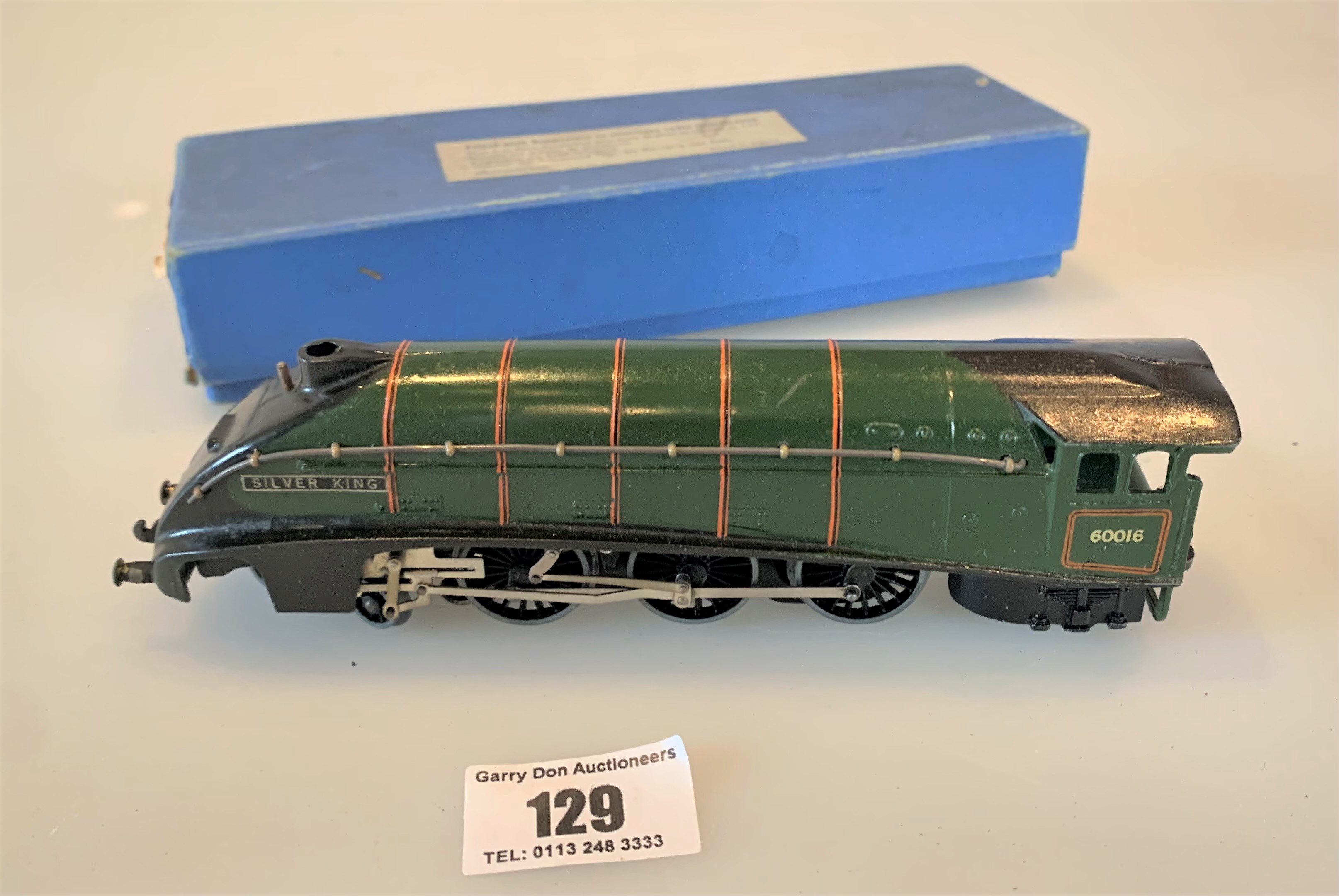 Hornby Dublo Electric Train set with EDL11 locomotive BR ‘Silver King’, track, power control and - Image 11 of 13