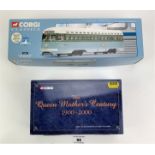 2 boxed Corgi sets – ‘Queen Mother’s Century 1900 – 2000’ Routemaster London Transport bus and ‘