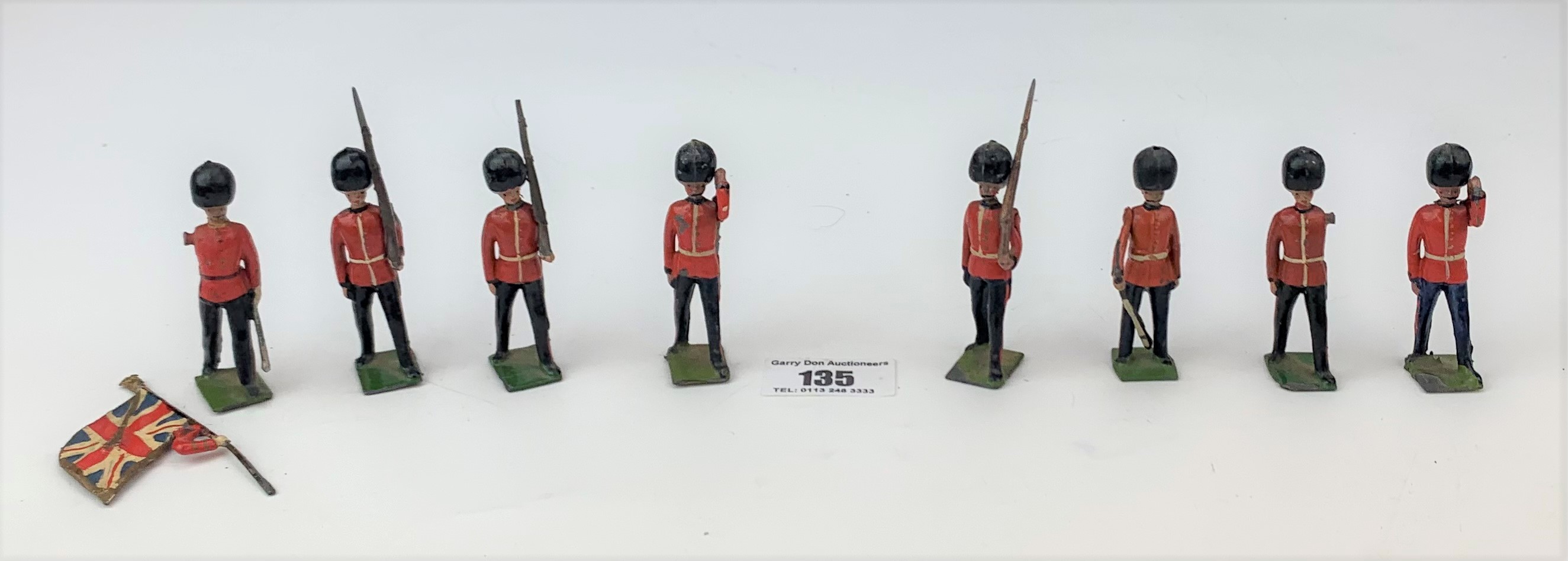 Boxed Britains Soldiers, Regiments of All Nations – Colours & Pioneers of the Scots Guards no. 82 - Image 5 of 10
