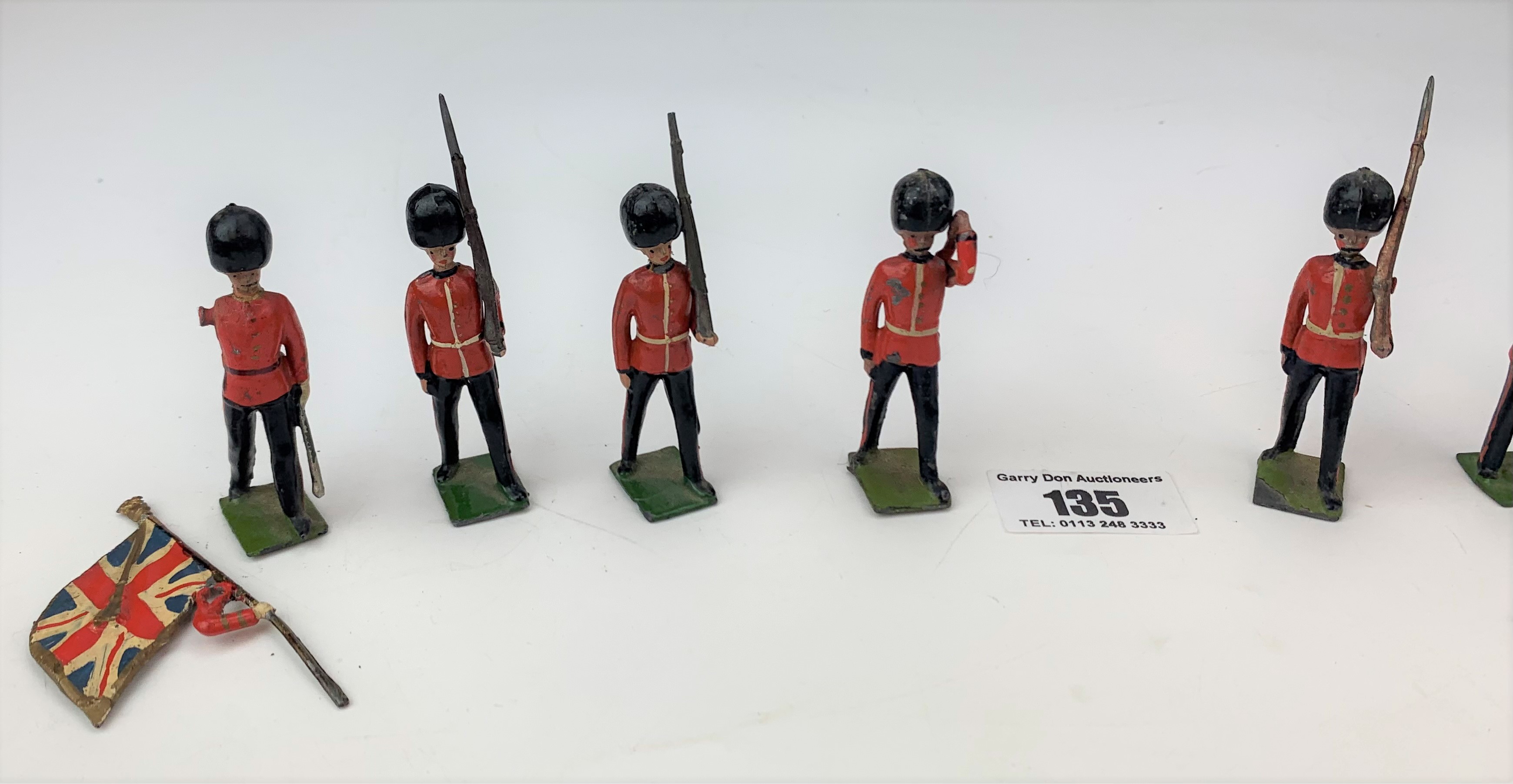 Boxed Britains Soldiers, Regiments of All Nations – Colours & Pioneers of the Scots Guards no. 82 - Image 6 of 10