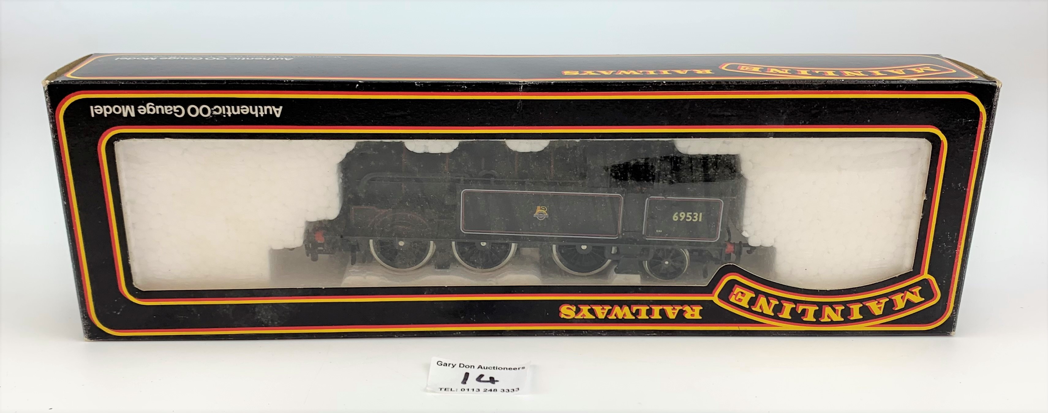 Boxed Mainline Railways N2 class 0-6-2T locomotive BR lined black livery