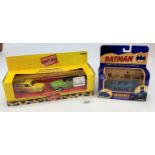 Boxed Corgi Batmobile and boxed Corgi ‘Only Fools & Horses’ Ford Capri & Reliant Regal Super Van