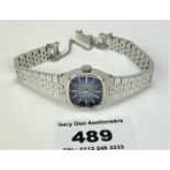 Seiko stainless steel ladies watch, working