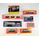 7 boxed assorted Hornby wagons, Bachmann boxed wagon and 1 Dapol boxed wagon