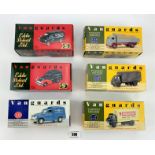 6 boxed Vanguards vehicles inc. Eddie Stobart